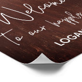 Bourgogne Rose rose Floral Mason Jar Affiche de bi (Coin)