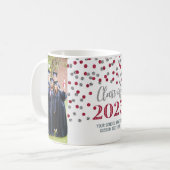 Bourgogne Silver Class of 2025 Coffee Mok (Voorkant links)