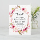 Bourgogne & Terrarium rose Bronzée Invitation à la (Debout devant)