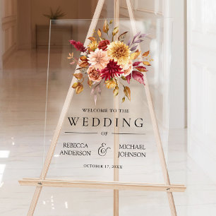 Bourgogne Terre Cuite Fleurs Mariage Accueil