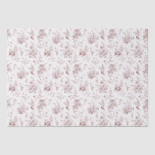 Bourgogne Toile De Jouy  Bloemen Chinoiserie Tissuepapier