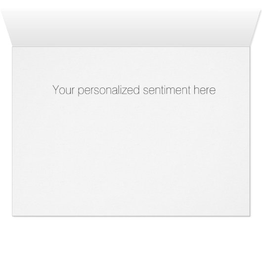 Bourgogne & Turquoise Floral Frame Merci Note (Intérieur Horizontal (Bas))