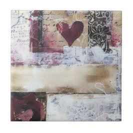 Bourgogne Valentijn Design Series 14 Tegeltje