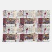 Bourgogne Valentijnse Serie Design 9 Theedoek (Horizontaal)