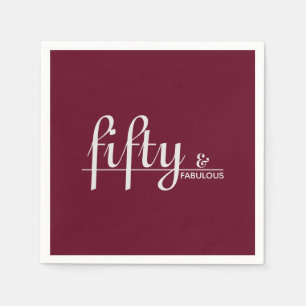 Bourgogne vijftig en fantastisch! Script 50e verja Servet