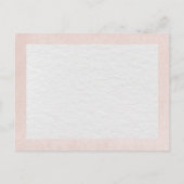 Bourgondië en Blush Briefkaart (Achterkant)