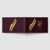 Bourgondië en goud juichen tot 59 jaar gastenboek (Volledig)