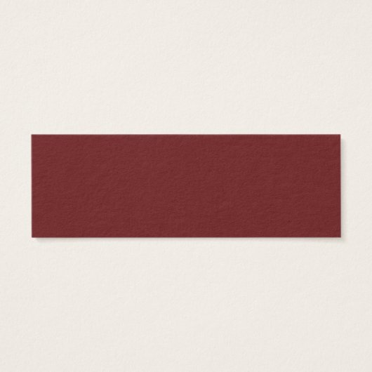 Bourgondië en groen bloemenbruiloft website mini visitekaartjes (Achterkant)