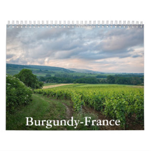Bourgondië-Frankrijk kalender