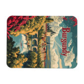 Bourgondië Frankrijk  kunst Magneet (Horizontaal)