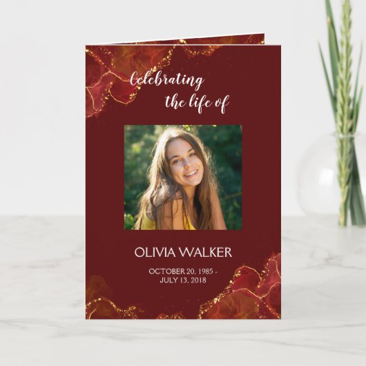 Bourgondië & Gouden Orde van de Dienst Gevouwen Pr Programma (Voorkant)