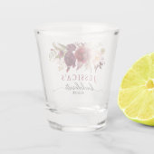 Bourgondië Marsala Bruidsfeest Shotglas Shot Glas (Achterkant)