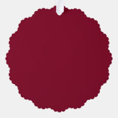 Bourgondië Ornament Kaart (Achterkant)