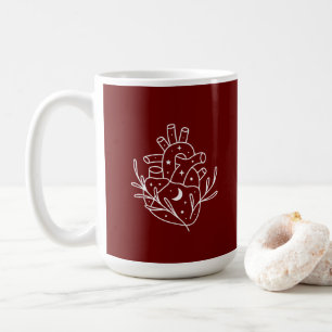 Bourgondië volg je hartArt thee Koffiemok