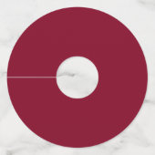 Bourgondië Wijnglaslabel (Achterkant)