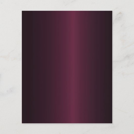 Bourgondisch goud 70e verjaardag bewaar de datumka (Achterkant)