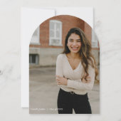 Bourgondisch Mexicaans Papel Picado Foto Afstudere Kaart (Achterkant)