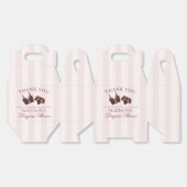 Bourgondisch Rood Ondergoed Douche Bruidsfeest Gab Bedankdoosjes (Ongevouwen)