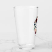 Bourgondische boeket krans zuster van de bruidegom glas (Rechts)