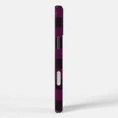 Bourgondische Buffalo Plaid-controle Case-Mate iPhone Case (Achterkant / Rechts)