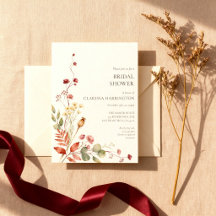 Bourgondische en Blush Botanische Wijnstok Bruidsd