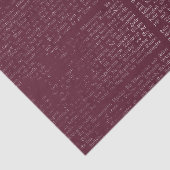 Bourgondische  kalligrafie tissuepapier (Detail)