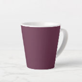 Bourgondische keramische latte-Mok Latte Mok (Rechterhoek)
