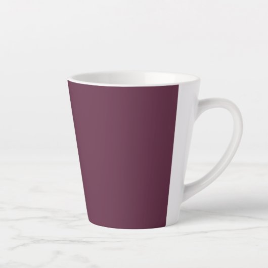 Bourgondische keramische latte-Mok Latte Mok (Rechts)