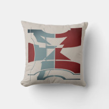 Bourgondische leisteen blauw grijs gebogen geometr