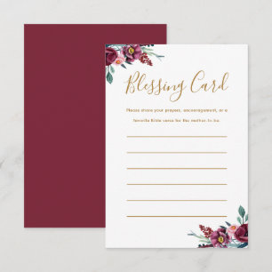 Bourgondische Moeder's Zegen Kaart Gebed Nota Kaar