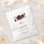 Bourgondische Pompoen Herfst Bruiloft Favor Zak Li Bedankzakje (Geknipt)