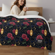 Bourgondische rozen & gouden lantaarns