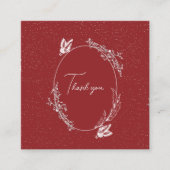 Bourgondische vlinder Kaart (Voorkant)