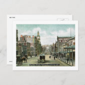 Bourke St., Melbourne, Australië  Briefkaart (Voorkant / Achterkant)