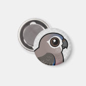 Bourke's Parrot Magneet (Voorkant / Achterkant)