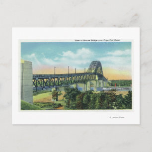 Bourne-brug over het Uitzicht van het Kabeljauwkan Briefkaart