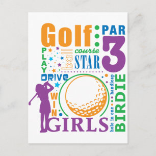 Bourne Golf Briefkaart