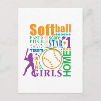 Bourne Softball Briefkaart