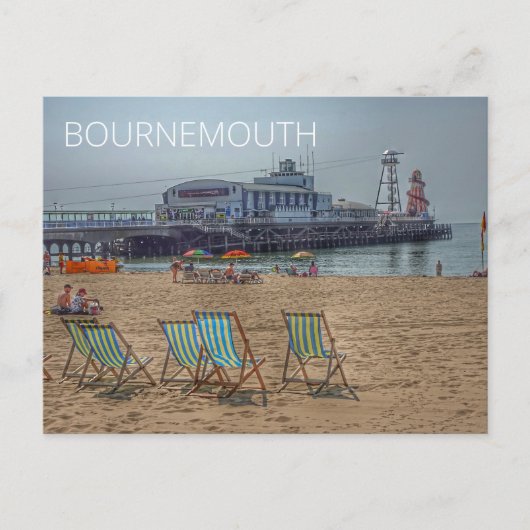 Bournemouth Briefkaart (Voorkant)