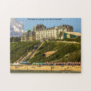 Bournemouth kust. legpuzzel
