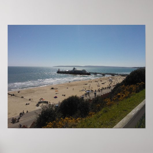 Bournemouth Pier Poster (Voorkant)