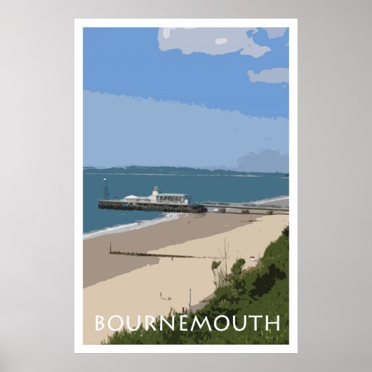 BOURNEMOUTH PIER POSTER (Voorkant)