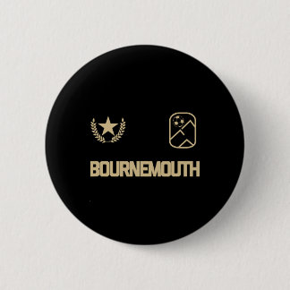 Bournemouth Soccer Jersey  Ronde Button 5,7 Cm