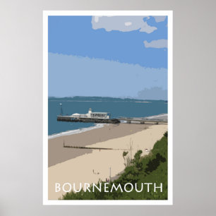 BOURNEMOUTH  Style Poster