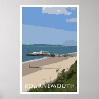 BOURNEMOUTH Style Poster