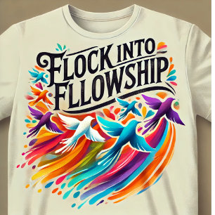 "Bourse de recherche en T-shirt multicolore