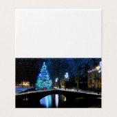 Bourton sur l'eau Cotswolds Arbre de Noël (Outside Unfolded)