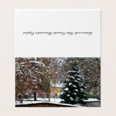 Bourton sur l'eau Cotswolds Arbre de Noël (Outside Unfolded)