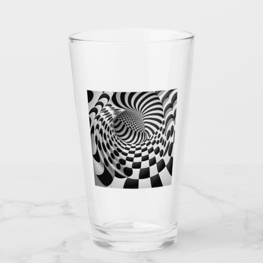 Boussole en verre d'art Op (Devant)