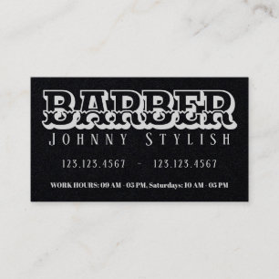  boutbarber visitekaartje